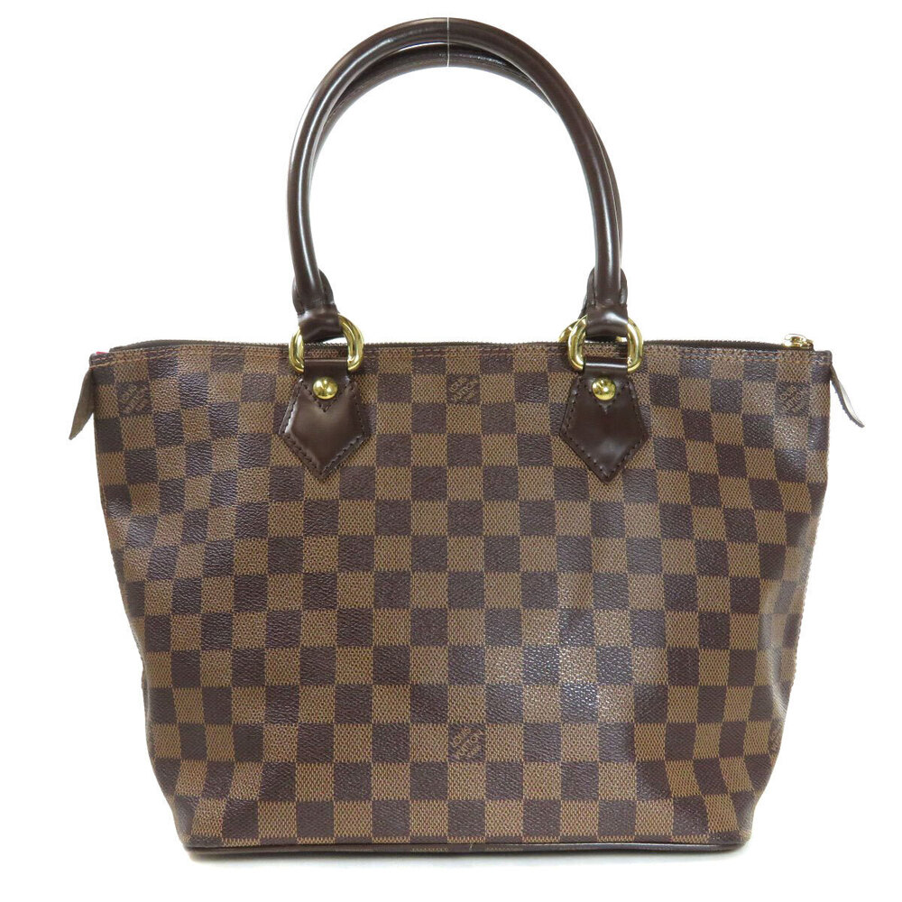 Louis Vuitton Canvas Tote Saleya Bag Damier Brown